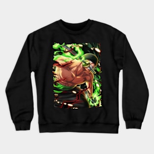 RORONOA ZORO MERCH VTG Crewneck Sweatshirt